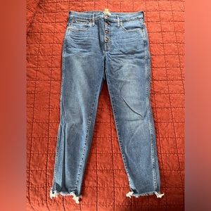 Madewell 10” High Rise Skinny Jeans
